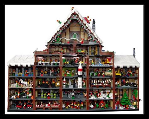 LEGO Christmas House | Lego christmas, Lego design, Cool lego