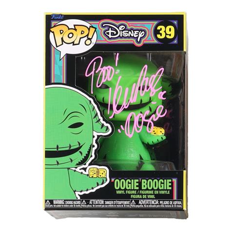 Ken Page Signed "Disney" #39 Oogie Boogie Funko Pop! Vinyl Figure Inscribed "Boo!" & "Oogie" (OC ...