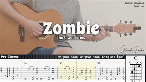 Zombie Cranberries Guitar Chords