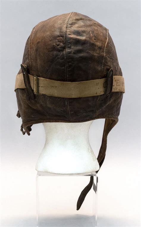 Lot - LEATHER PILOT'S HELMET AND GOGGLES Belonged to Glen McIsdac who ...