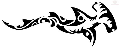 tribal hammerhead shark - Google Search Hammerhead Shark Tattoo, Shark Tattoos, Baby Tattoos ...