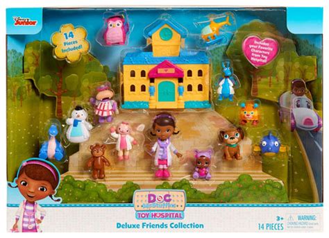 Disney Doc McStuffins Toy Hospital Deluxe Friends Collection Playset ...