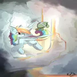 Rainbow Dash Outing by BeardieArts on Newgrounds