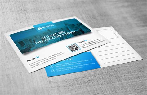 PSD Business Postcards - Graphic Prime | Graphic Design Templates