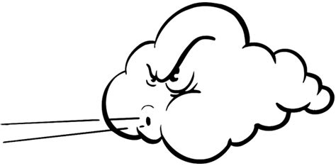 Windy Cloud - ClipArt Best