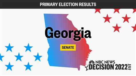 Georgia Senate Primary Election Live Results 2022 – NBC News