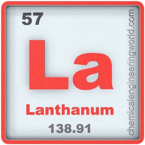 Lanthanum Element Properties and Information - Chemical Engineering World