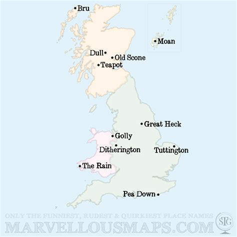 The most British place names in Britain? As featured on ST&G's ...