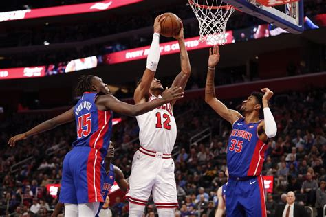 Pistons vs. Bulls final score: Pistons can’t overcome Bulls fast start, lose 108-99 - Detroit ...