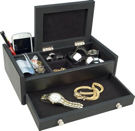 Leather Mens Jewelry Box - Odditieszone