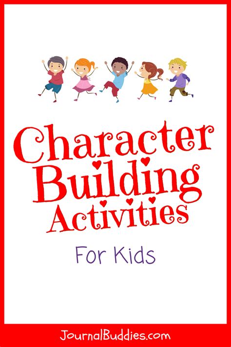 Character building activities for kids – Artofit