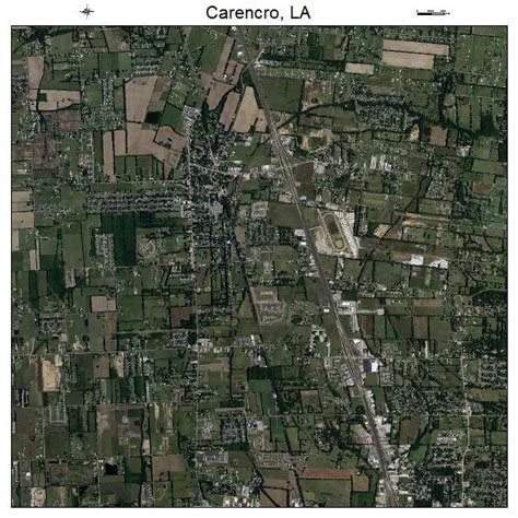 Aerial Photography Map of Carencro, LA Louisiana