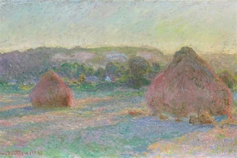 "Haystacks" by Claude Monet - Explore Monet's Wheatstacks