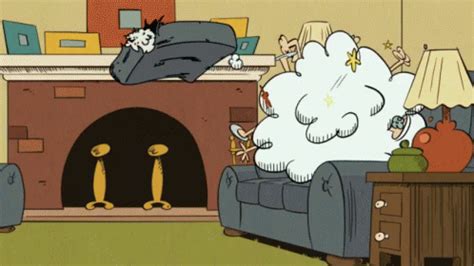 Couch Fight GIF - Loud House Loud House Gifs Nickelodeon - Discover & Share GIFs