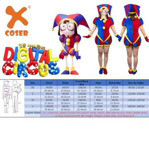 The Amazing Digital Circus Pomni Cosplay Costume