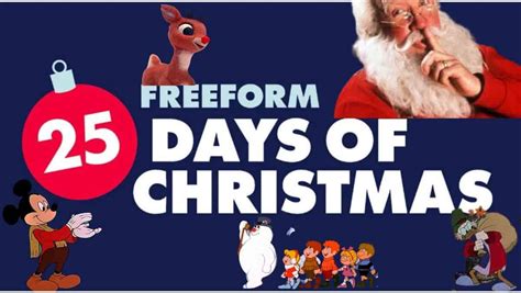 Freeform has released its '25 Days of Christmas' schedule; let the season begin! | Disney Dining