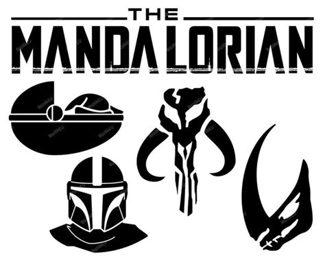 Star Wars Mandalorian SVG Bundle, This is the Way