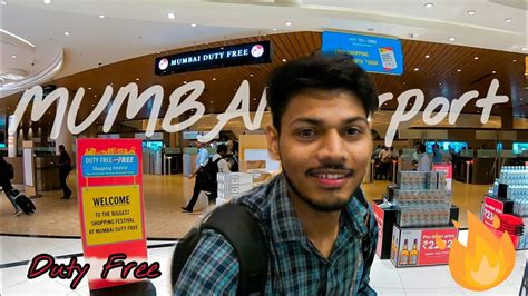 Mumbai Airport Duty Free Covered Full Area | Fly With Sky - YouTube