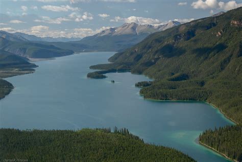 Muncho Lake - British Columbia | looking south from an airpl… | Flickr