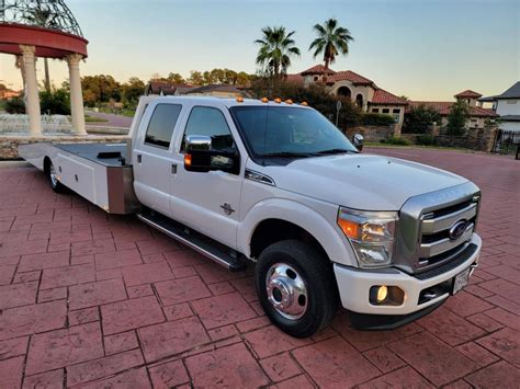 2015 Ford F350 Limited Platinum Car Hauler – Texas Trucks and Classics