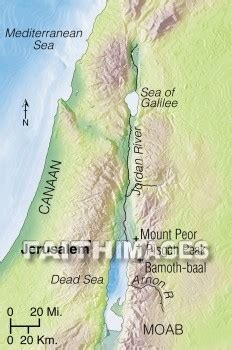 At King Balak's request, Balaam traveled nearly 400 miles to curse Israel. Balak took Balaam to ...