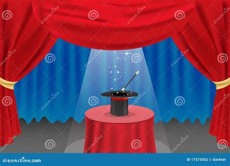 Magic Show On Stage Stock Photography - Image: 17573562