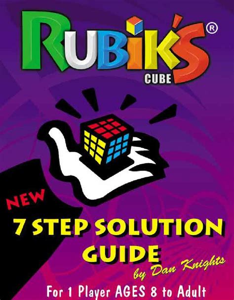 Rubik's Cube - 7 Step Solution Guide | PDF