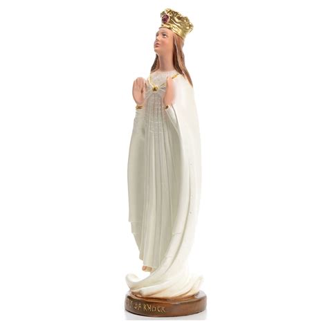 Our Lady of Knock statue in plaster 30cm | online sales on HOLYART.com
