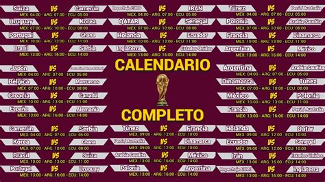 Calendario Completo Do Mundial Qatar 2022 Wikipedia - IMAGESEE