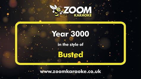 Busted - Year 3000 - Karaoke Version from Zoom Karaoke - YouTube