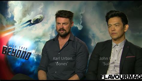 Star Trek Beyond Interview with Karl Urban and John Cho - FLAVOURMAG