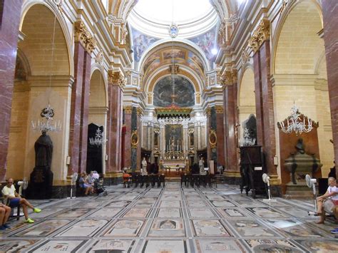 The Cathedral of St Paul in Mdina, Malta