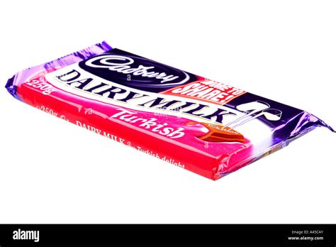 Turkish Delight Chocolate Bar Stock Photo - Alamy