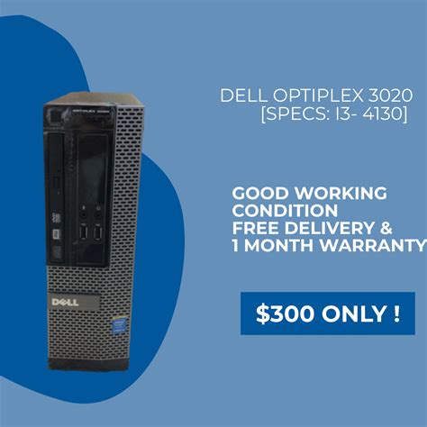[Refurbished] Dell Desktop Optiplex 3020 – WeRepair Singapore