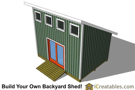 12x16 Lean To With Loft Shed Plans | Shed with loft, Shed plans 12x16, Shed floor plans