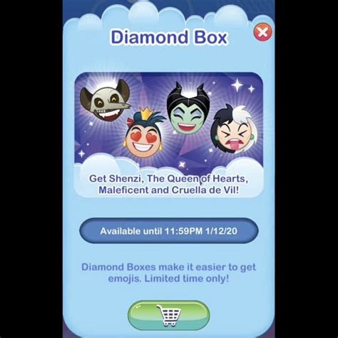 Diamond Box [feat. Shenzi (as a skeleton), Queen Of Hearts, Maleficent ...