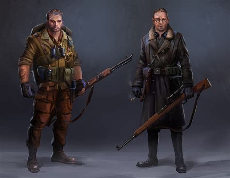 ArtStation - WW2 characters