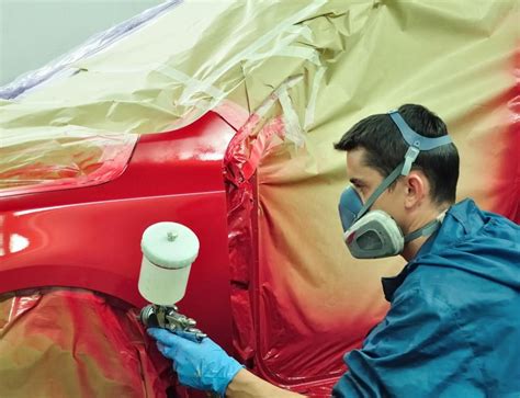 Car painting in progress. Iskandar Garage Ajman 06-7431907, 055-2078666 www.isvrg.com ...