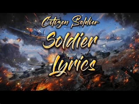 Citizen Soldier - Soldier lyrics @Lyrics Music - YouTube