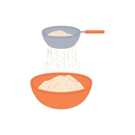 Sift Flour Illustrations, Royalty-Free Vector Graphics & Clip Art - iStock