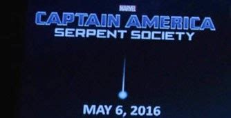 Marvel Shows its Humor During L.A. Event With Fake CAPTAIN AMERICA: SERPENT SOCIETY Movie Title