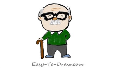 Grandpa Drawing Images ~ Getdrawings Grandfather | Bodenswasuee