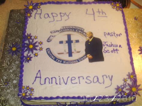 Church Anniversary Cake - CakeCentral.com