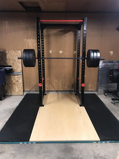 DIY Squat Rack and Deadlift Platform