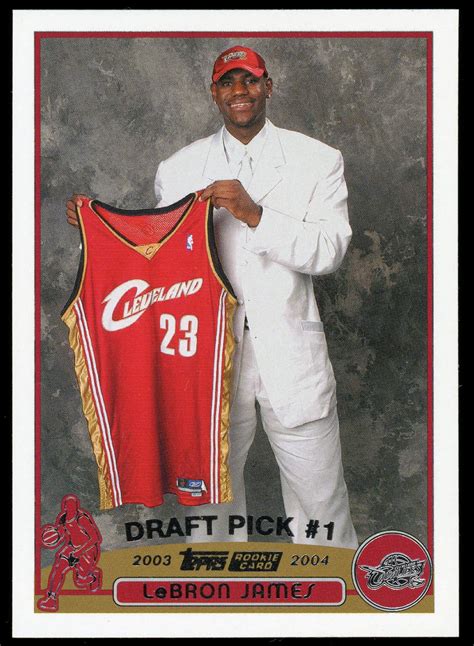 2003 Topps LeBron James Rookie Card (white suit) for..Trade ...