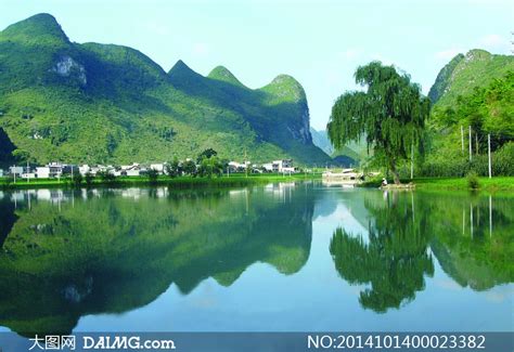 最美的青山图片,青山美景大自然图片,一座青山图片_大山谷图库