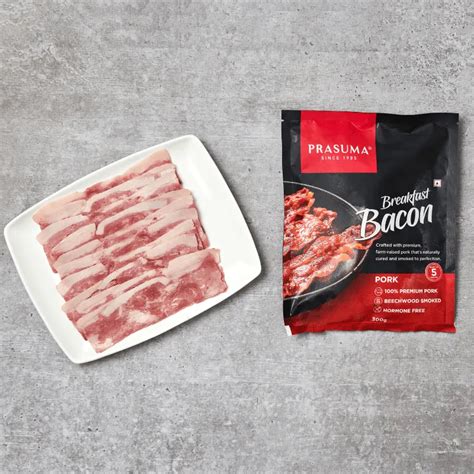 Breakfast Bacon | Pork belly Cut | Order With Meatigo