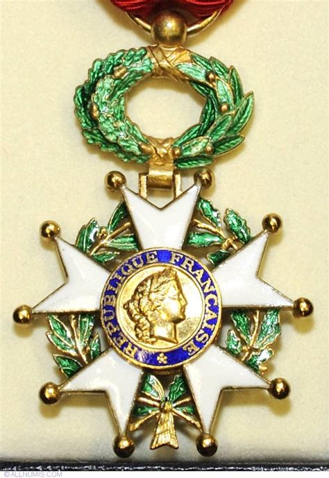 National Order of the Legion of Honour, 5th Republic (Officer), Military and Civilian medal ...