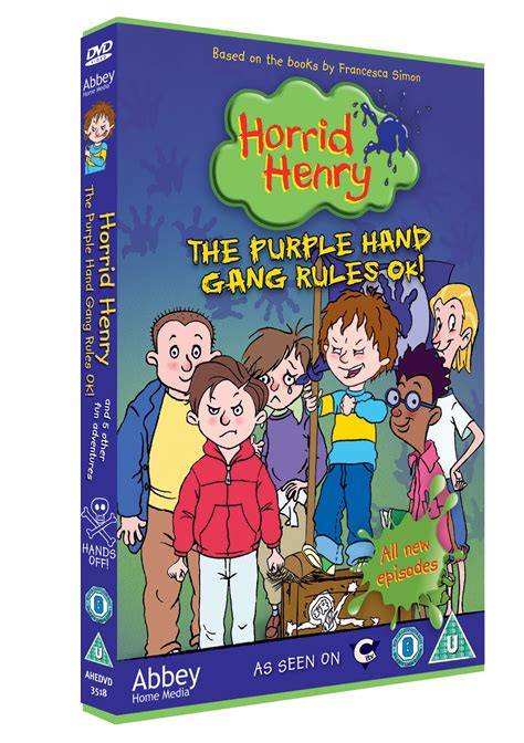 Horrid Henry - The Purple Hand Gang Rules OK! (DVD) | Horrid Henry Wiki | Fandom