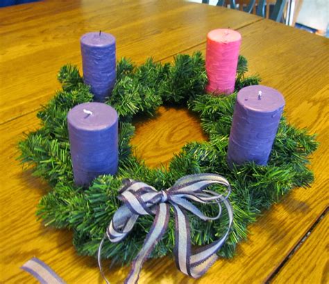 A Graceful Life: DIY Sturdy Advent Candle Wreath